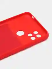 Красный чехол накладка для Xiaomi Poco C40, Redmi 10C, с защитой камеры, накладка редми 10с