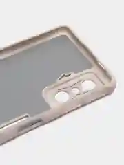 Салатовый чехол для Xiaomi Poco F4 GT, Poco F4 5G с защитой камеры и текстильной подложкой внутри