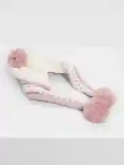 Белый шапка женская подрастковая  детская вязаная