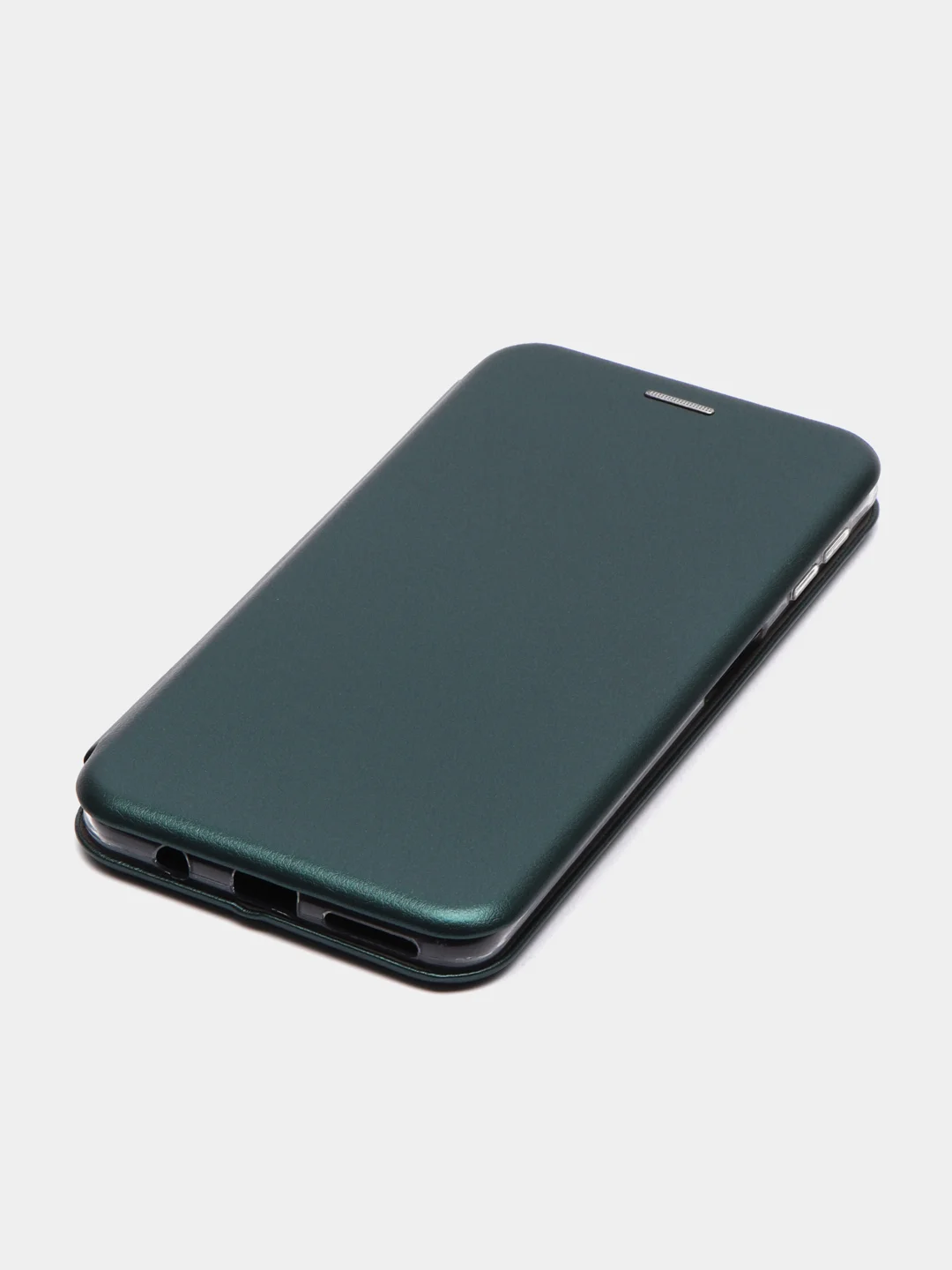 Зеленый чехол-книжка для Samsung Galaxy A7 2018 (Самсунг Галакси А7 2018)
