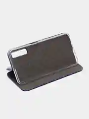 Красный чехол-книжка для Samsung Galaxy A7 2018 (Самсунг Галакси А7 2018)