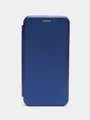 Синий чехол-книжка для Samsung Galaxy A7 2018 (Самсунг Галакси А7 2018)