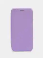 Сиреневый чехол-книжка для Samsung Galaxy A7 2018 (Самсунг Галакси А7 2018)