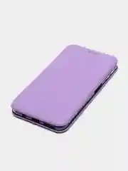 Сиреневый чехол-книжка для Samsung Galaxy A7 2018 (Самсунг Галакси А7 2018)