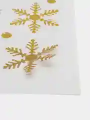 Наклейка новогодняя снежинки