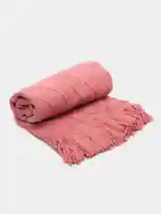 Белый вязаный плед, покрывало, накидка на диван, кресло, кровать, шерстяной, теплый, одеяло
