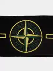 Белый комплект нашивок в стиле Stone Island, патч
