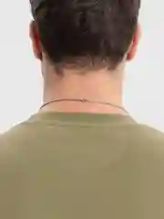 Серебряный кулон ожерелье "Дракон", унисекс