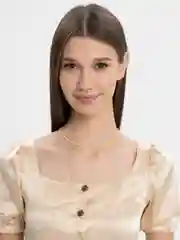 Желтый шнур для кулонов