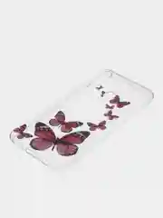 Вишнёвый чехол с единорогами Huawei Honor P40 Lite Nova 6 SE Xiaomi Note 8 10 lite