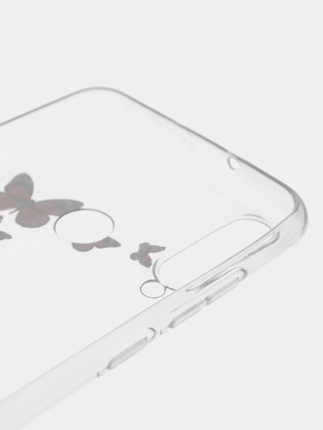 Вишнёвый чехол с единорогами Huawei Honor P40 Lite Nova 6 SE Xiaomi Note 8 10 lite