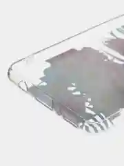 Фуксия чехол с единорогами Huawei Honor P40 Lite Nova 6 SE Xiaomi Note 8 10 lite