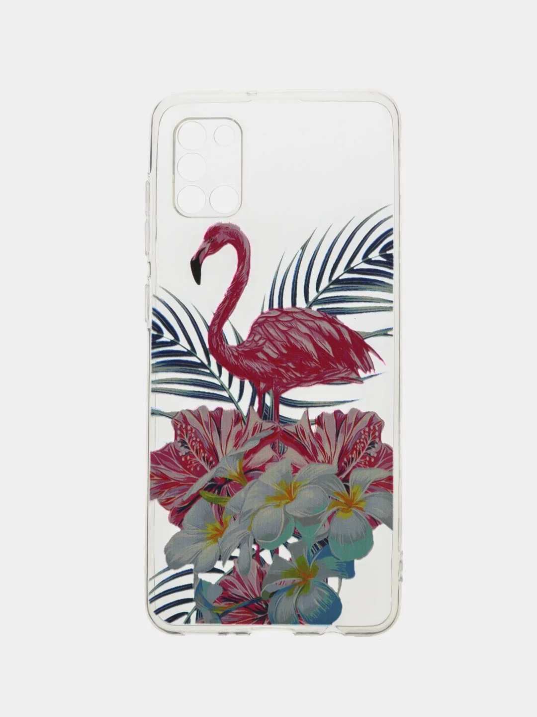 Фуксия чехол с единорогами Huawei Honor P40 Lite Nova 6 SE Xiaomi Note 8 10 lite