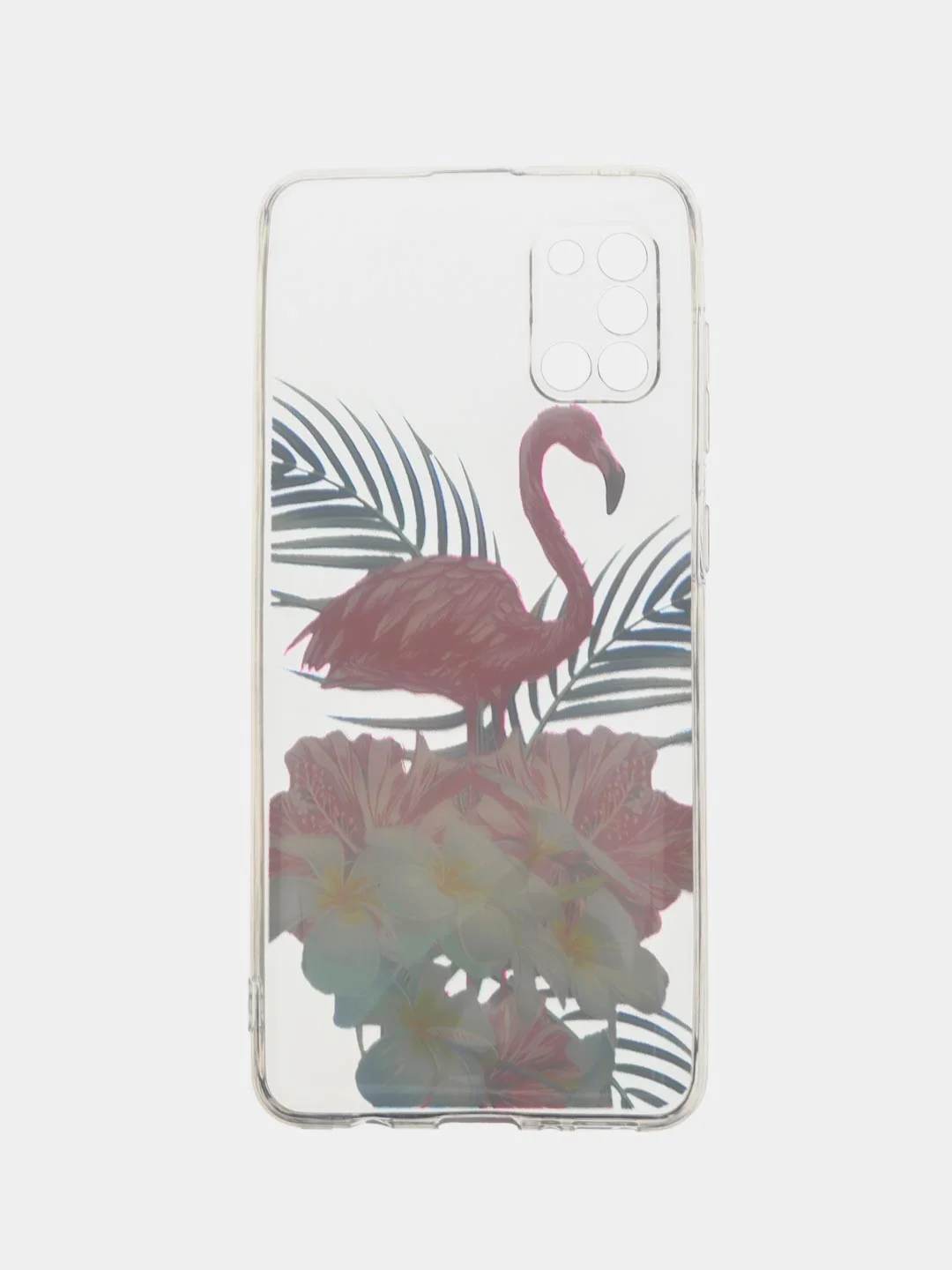 Фуксия чехол с единорогами Huawei Honor P40 Lite Nova 6 SE Xiaomi Note 8 10 lite