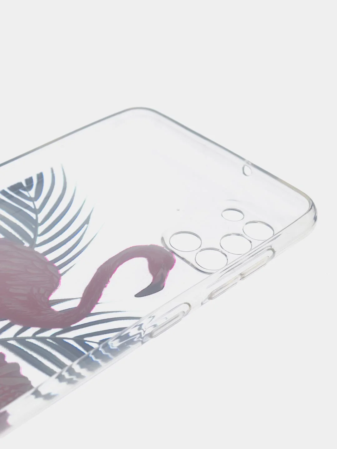 Фуксия чехол с единорогами Huawei Honor P40 Lite Nova 6 SE Xiaomi Note 8 10 lite