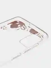Оранжевый чехол с единорогами Huawei Honor P40 Lite Nova 6 SE Xiaomi Note 8 10 lite