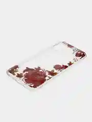 Оранжевый чехол с единорогами Huawei Honor P40 Lite Nova 6 SE Xiaomi Note 8 10 lite