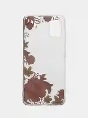 Оранжевый чехол с единорогами Huawei Honor P40 Lite Nova 6 SE Xiaomi Note 8 10 lite