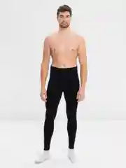 Черный кальсоны мужские