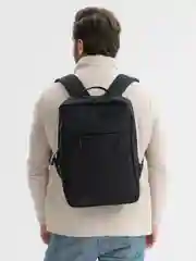 Черный рюкзак для ноутбука, с USB, 15,6 дюймов