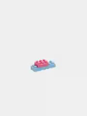 Багровый детский 3D конструктор, игрушка развивающая