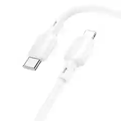 Кабель Type-C Lightning BX93, 3А, PD 20W, ПВХ, 0,25 м