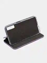 Сиреневый чехол-книжка для Samsung Galaxy A7 2018 (Самсунг Галакси А7 2018)