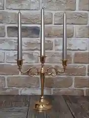Новогодняя свеча для подсвечника, канделябра, спиральная, коническая, свитая
