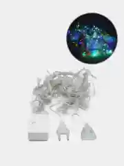 Лазурный новогодняя светодиодная LED гирлянда штора, 4 цвета, 2 х 2 м / 3 х 2 м