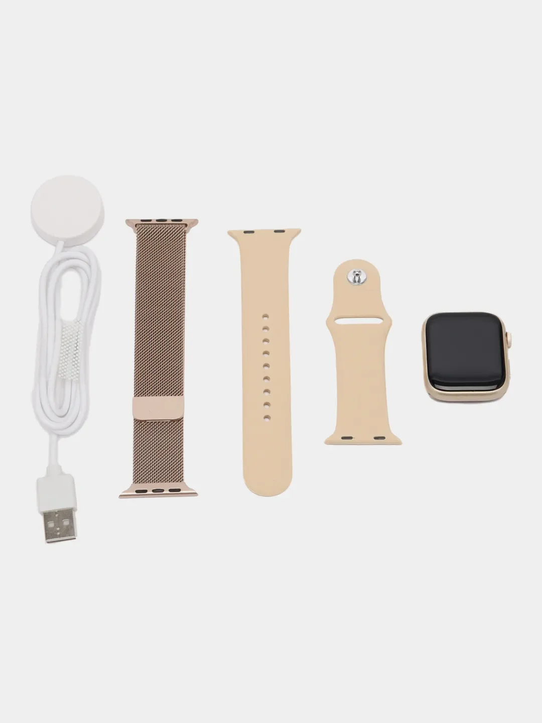 Золотой умные часы Smart Watch X9 Pro, 8 Pro, 8 se, 8 mini