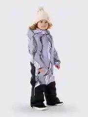 Черный комбинезон зимний для девочки OLDOS мембранный