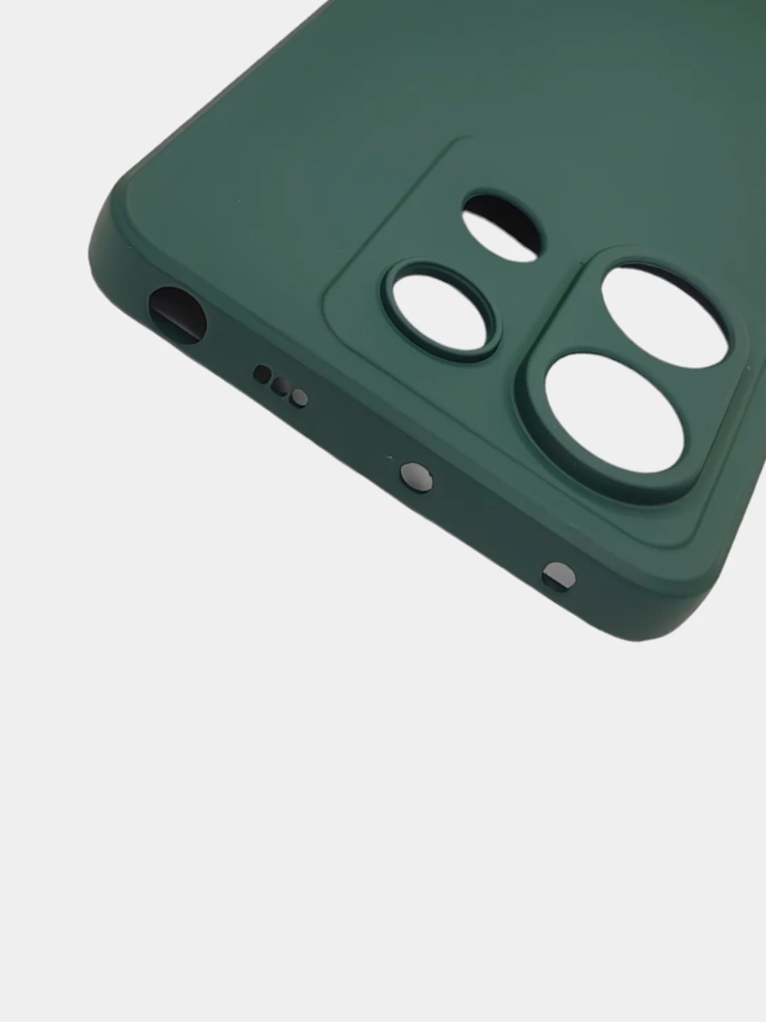 Красный чехол Silicone Cover Xiaomi Redmi Note 13 Pro 5G (Сяоми Редми Нот 13 Про 5G), силиконовый