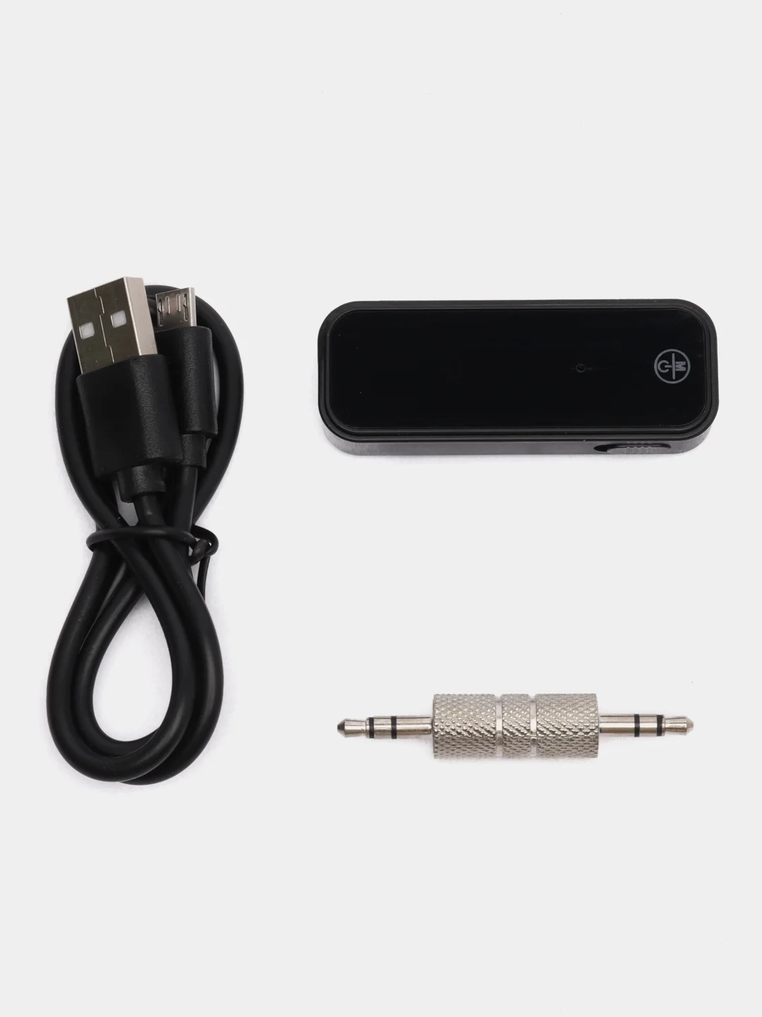 Автомобильный Bluetooth AUX, с микрофоном 3.5 мм, чёрный