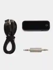 Автомобильный Bluetooth AUX, с микрофоном 3.5 мм, чёрный