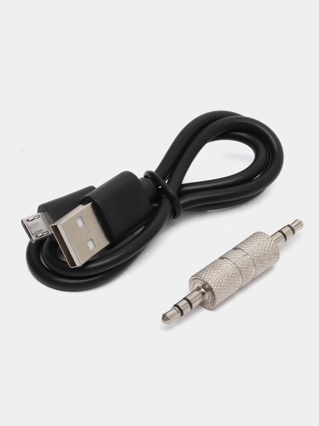 Автомобильный Bluetooth AUX, с микрофоном 3.5 мм, чёрный