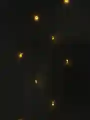 Желтый гирлянда-штора, занавес LED с пультом и крючками для подвешивания