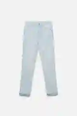 Голубой джинсы женские mom fit летние светлые с высокой посадкой женские Befree