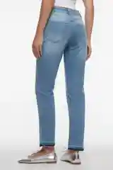 Голубой джинсы женские mom fit летние светлые с высокой посадкой женские Befree