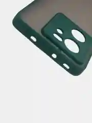 Чехол Xiaomi 13T/Xiaomi 13T Pro (Сяоми 13Т/Про), пластиковый, матовый, с цветными кнопками