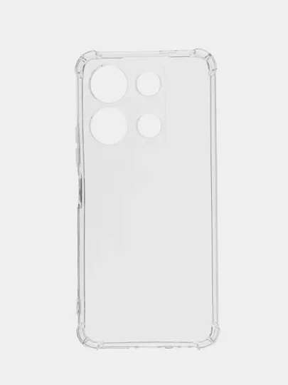 Прозрачный чехол на Infinix Note 30i / Инфиникс Нот 30Ай, прозрачный, силиконовый, противоударный