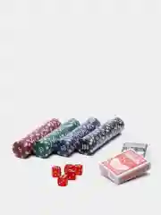 Серый покерный набор Покер / игра / Настольная игра / Казино / Игра настольная/Набор для покера