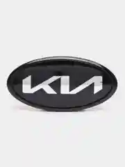Черный логотип эмблема автомобиля KIA, новый тип