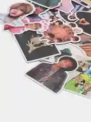 Алый набор BTS стикерпак 50 шт, наклейки стикеры