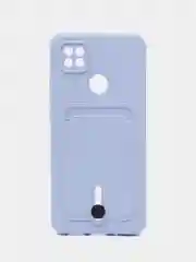 Лавандовый чехол Xiaomi Redmi 9C / 9C NFC / 10A (Сяоми Редми 9С, 10А) с карманом для карт