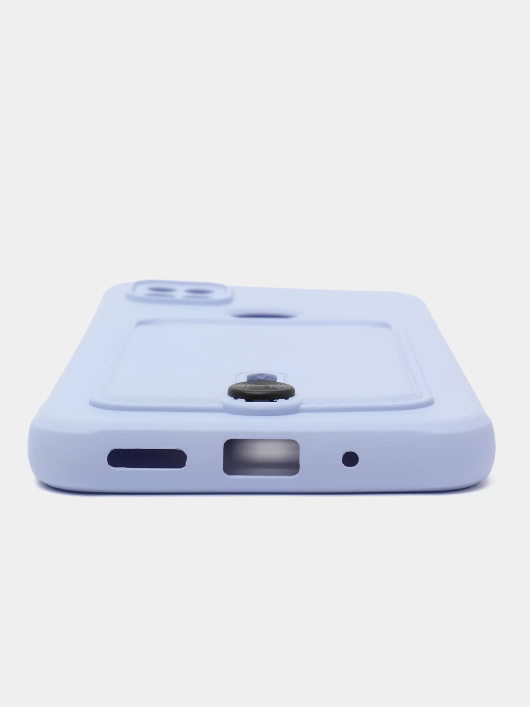 Лавандовый чехол Xiaomi Redmi 9C / 9C NFC / 10A (Сяоми Редми 9С, 10А) с карманом для карт
