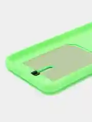 Лайм чехол Xiaomi Redmi 9C / 9C NFC / 10A (Сяоми Редми 9С, 10А) с карманом для карт