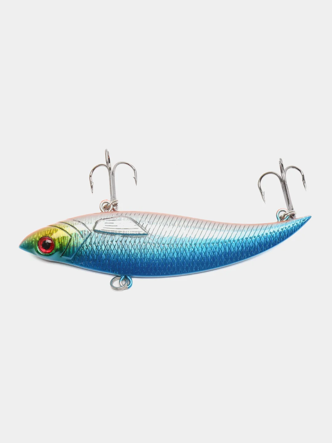 Синий раттлин виб Columbia Bay Blue 90S, 90 мм, 19 г