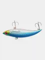 Синий раттлин виб Columbia Bay Blue 90S, 90 мм, 19 г