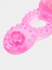 Эрекционное кольцо, с вибрацией и стимуляцией клитора, 18+