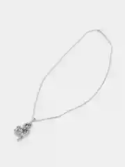 Серебряный кулон ожерелье "Дракон", унисекс